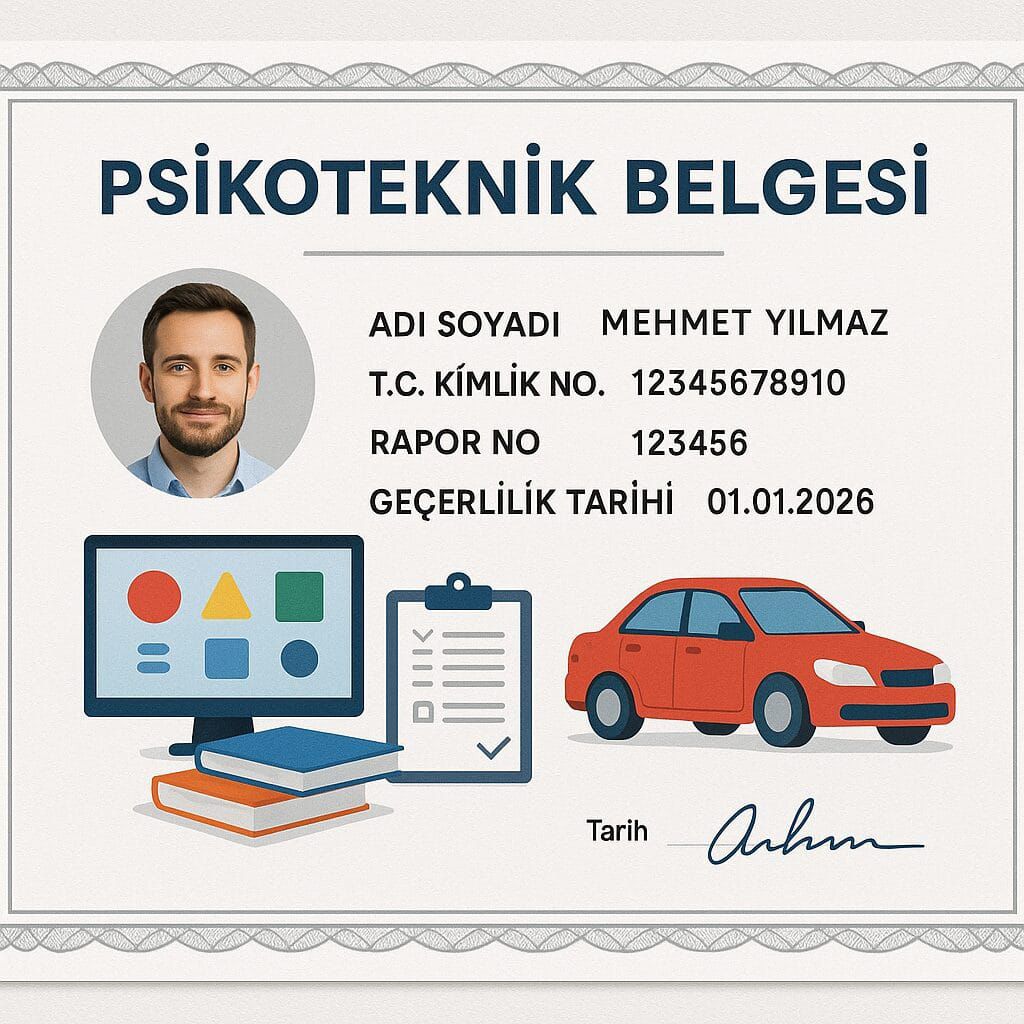 Psikoteknik Raporu Düzenleme